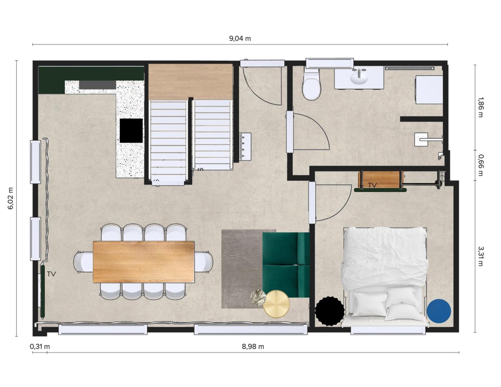 Holiday home Xzllenz - 4 Schlafzimmer, Zentral, Parken, U-bahn, 2 Baeder, 4 Smart-tv, Optional Einzelbett *